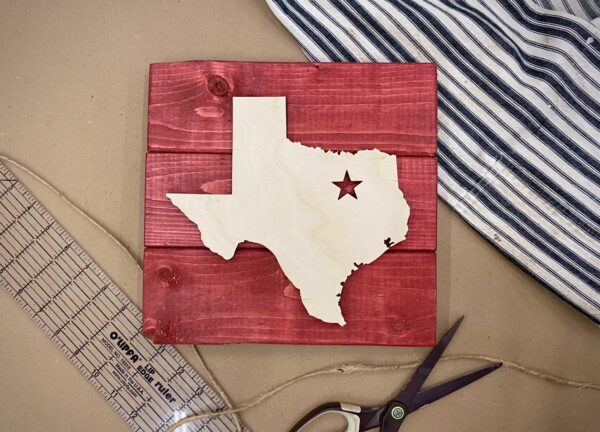 Home State Pallet Sign