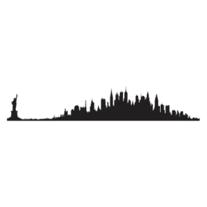 New York Skyline Wall Quotes™ Wall Art Decal