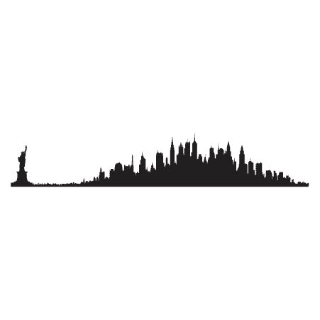 New York Skyline Wall Quotes™ Wall Art Decal