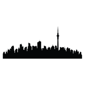 Auckland Skyline Wall Quotes™ Wall Art Decal