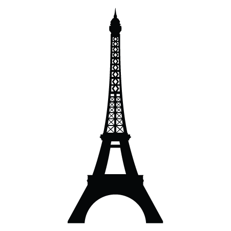 Eiffel Tower Wall Quotes™ Wall Art Decal