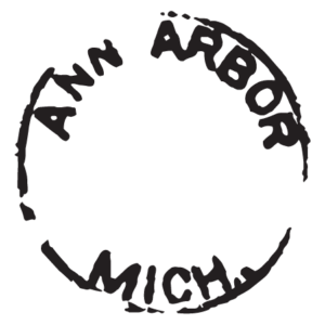 Ann Arbor MI Postmark Wall Quotes™ Wall Art Decal