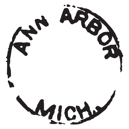 Ann Arbor MI Postmark Wall Quotes™ Wall Art Decal