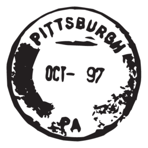 Pittsburgh PA Postmark Wall Quotes™ Wall Art Decal
