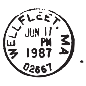Wellfleet MA Postmark Wall Quotes™ Wall Art Decal