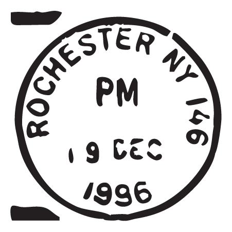 Rochester NY Postmark Wall Quotes™ Wall Art Decal