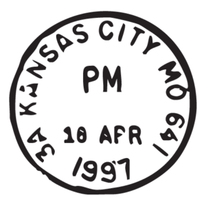 Kansas City MO Postmark Wall Quotes™ Wall Art Decal