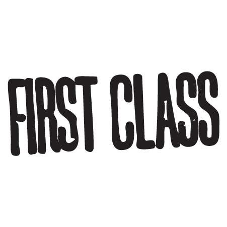 First Class Postmark Wall Quotes™ Wall Art Decal