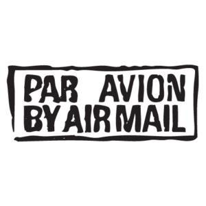 Par Avion Postmark Wall Quotes™ Wall Art Decal