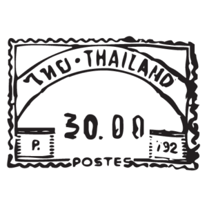Thailand Post Postmark Wall Quotes™ Wall Art Decal
