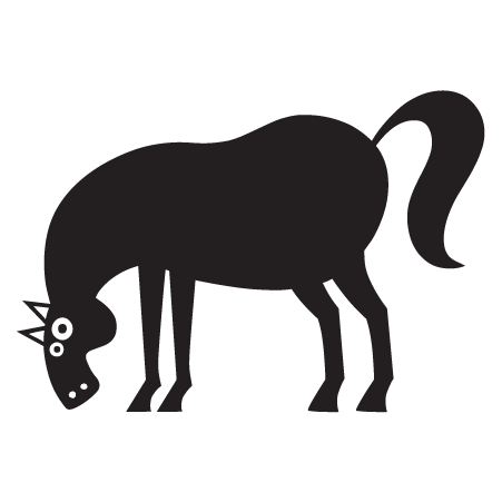 Horse Party Animal Wall Quotes™ Wall Art Decal