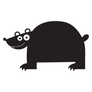 Bear Party Animal Wall Quotes™ Wall Art Decal