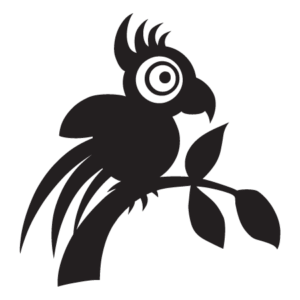 Parrot Party Animal Wall Quotes™ Wall Art Decal