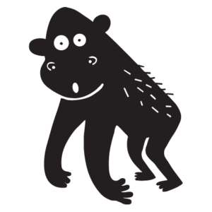 Gorilla Party Animal Wall Quotes™ Wall Art Decal