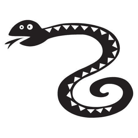 Snake Party Animal Wall Quotes™ Wall Art Decal