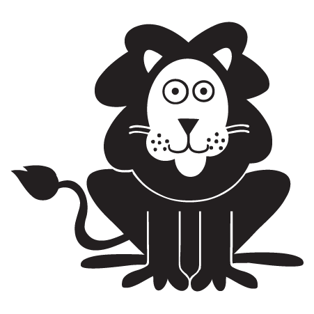 Lion Party Animal Wall Quotes™ Wall Art Decal