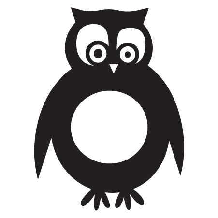 Owl Party Animal Wall Quotes™ Wall Art Decal
