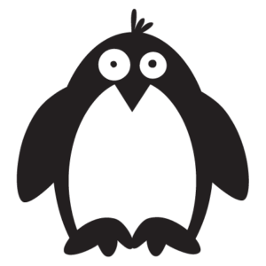 Penguin Party Animal Wall Quotes™ Wall Art Decal