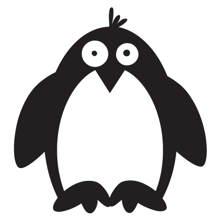 Penguin Party Animal Wall Quotes™ Wall Art Decal