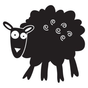 Sheep Party Animal Wall Quotes™ Wall Art Decal
