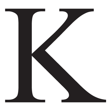 Kappa Uppercase Greek Letter Wall Quotes™ Wall Art Decal