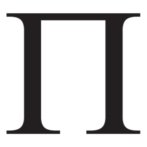 Pi Uppercase Greek Letter Wall Quotes™ Wall Art Decal