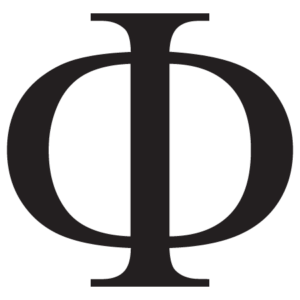 Phi Uppercase Greek Letter Wall Quotes™ Wall Art Decal