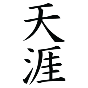 Horizon Chinese Symbol Wall Quotes™ Wall Art Decal