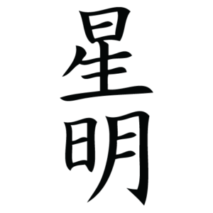 Starlight Chinese Symbol Wall Quotes™ Wall Art Decal