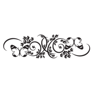 Elegant Floral #4 Wall Quotes™ Wall Art Decal