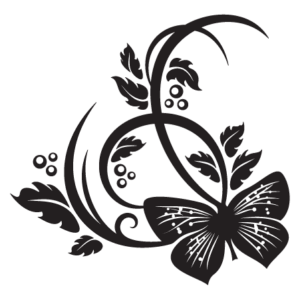 Elegant Floral #17 Wall Quotes™ Wall Art Decal