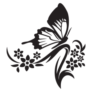 Elegant Floral #18 Wall Quotes™ Wall Art Decal
