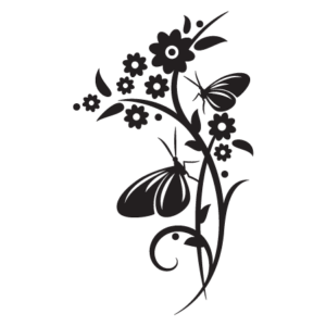 Elegant Floral #34 Wall Quotes™ Wall Art Decal