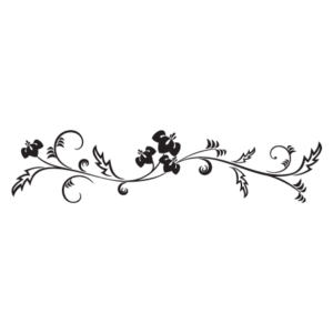 Modern Floral #1 Wall Quotes™ Wall Art Decal