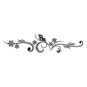 Modern Floral #10 Wall Quotes™ Wall Art Decal