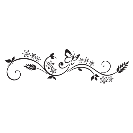 Modern Floral #13 Wall Quotes™ Wall Art Decal