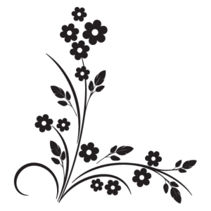 Modern Floral #15 Wall Quotes™ Wall Art Decal