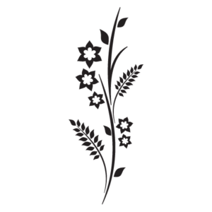 Modern Floral #22 Wall Quotes™ Wall Art Decal