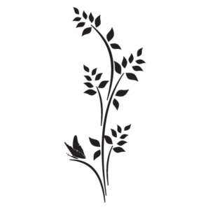 Modern Floral #37 Wall Quotes™ Wall Art Decal