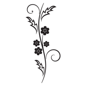 Modern Floral #38 Wall Quotes™ Wall Art Decal