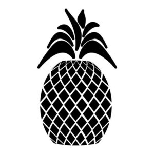 Pineapple #1 Wall Quotes™ Wall Art Decal