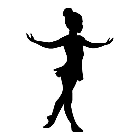 Child Ballet Dancer Wall Quotes™ Wall Art Decal