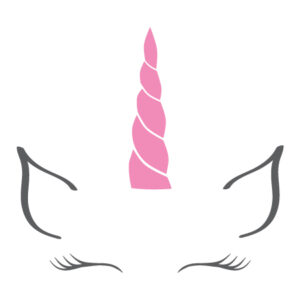 Unicorn Horn Two Color Wall Quotes™ Wall Art
