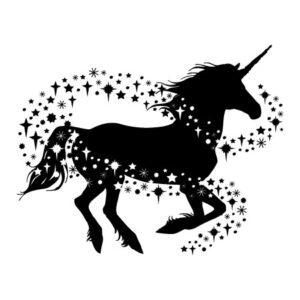 Unicorn Sparkle Wall Quotes™ Wall Art