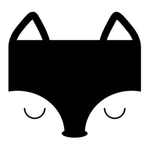 Sleeping Fox Wall Quotes™ Wall Art