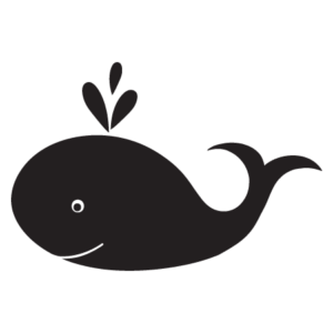 Whimsical Whale Wall Quotes™ Wall Art Decal
