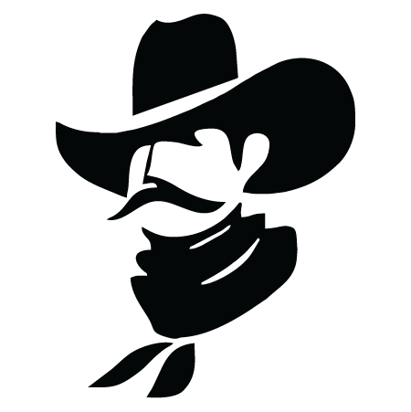 Cowboy Silhouette Wall Quotes™ Wall Art Decal