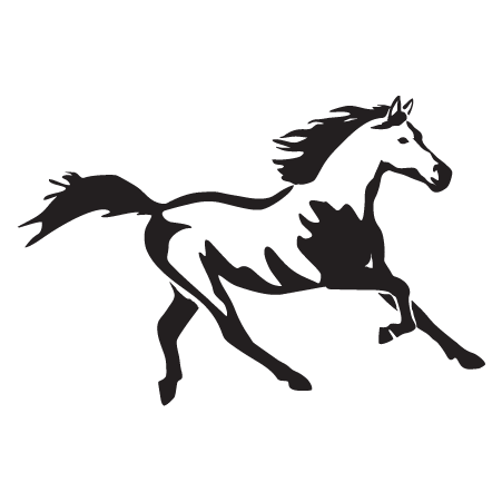 Running Horse Wall Quotes™ Wall Art Decal