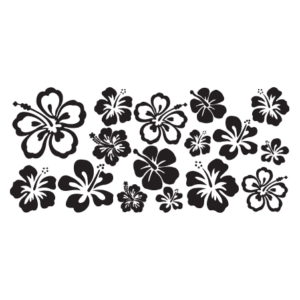 Hibiscus Collection Wall Quotes™ Wall Art Decal