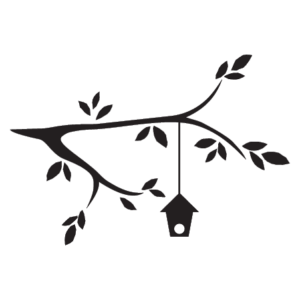 Branch and Birdhouse Wall Quotes™ Wall Art Decal